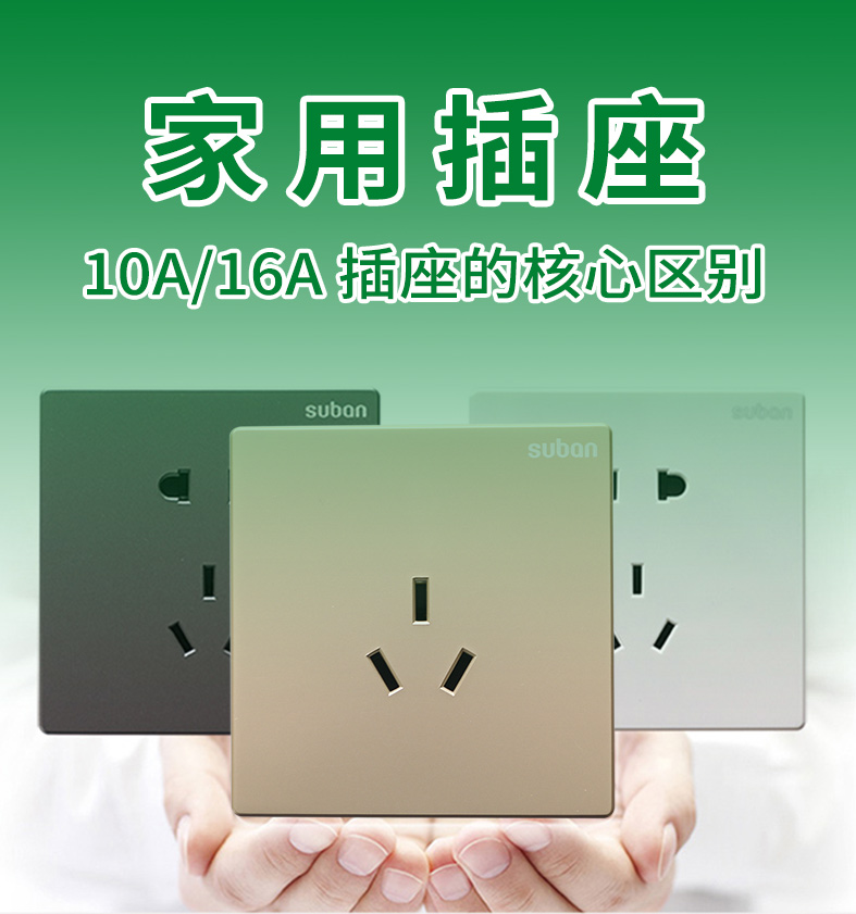 装修避坑！10A 和 16A 插座别装错，安全用电超重要