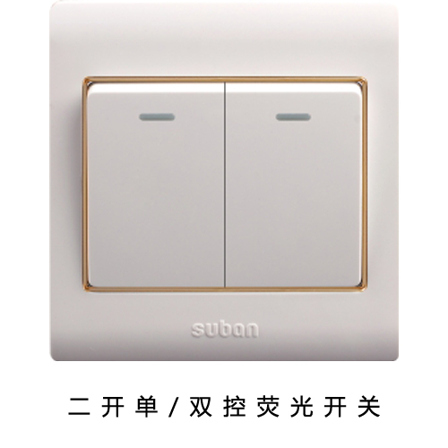 二开单、双控荧光开关